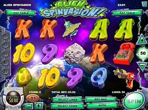 Alien Spinvasion Rival Slot